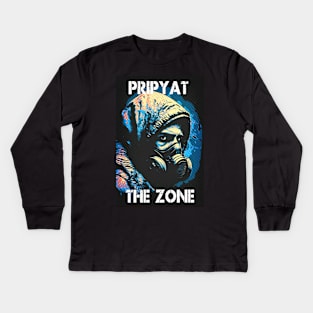 Pripyat The Zone Kids Long Sleeve T-Shirt